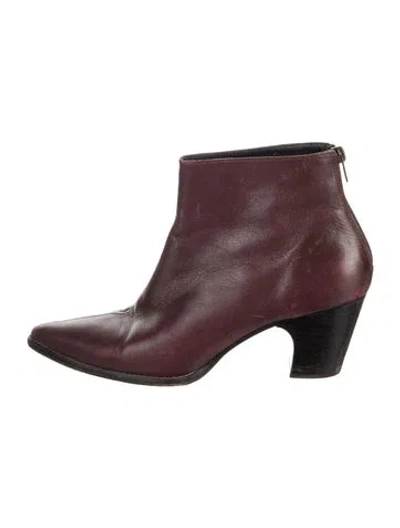 Pre-owned Rachel Comey Leather Boots In Purple