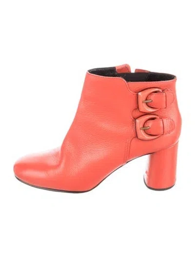Pre-owned Rachel Comey Leather Boots In Red