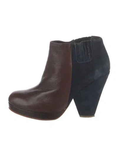 Pre-owned Rachel Comey Leather Chelsea Boots In Multi