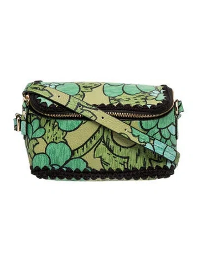 Pre-owned Rachel Comey Leather Crossbody Bag In Green