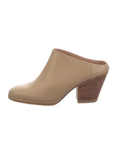 Pre-owned Rachel Comey Leather Mules In Brown