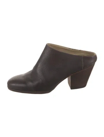 Pre-owned Rachel Comey Leather Mules In Brown