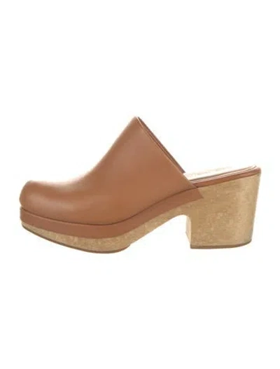 Pre-owned Rachel Comey Leather Mules In Brown