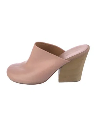 Pre-owned Rachel Comey Leather Mules In Brown