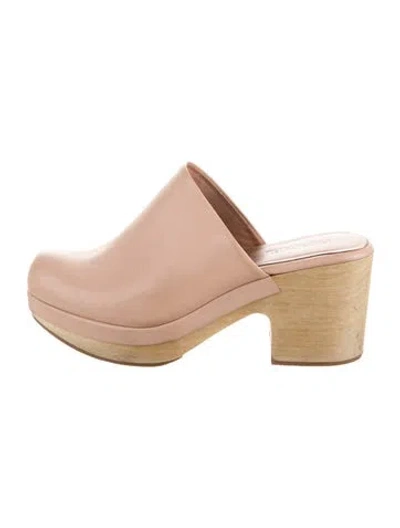 Pre-owned Rachel Comey Leather Mules In Brown/neutrals