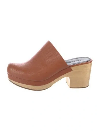 Pre-owned Rachel Comey Leather Mules In Neutral