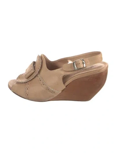 Pre-owned Rachel Comey Leather Mules In Neutral