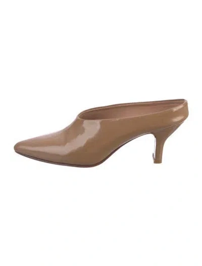 Pre-owned Rachel Comey Leather Mules In Neutrals