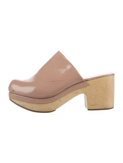 Pre-owned Rachel Comey Leather Mules In Pink