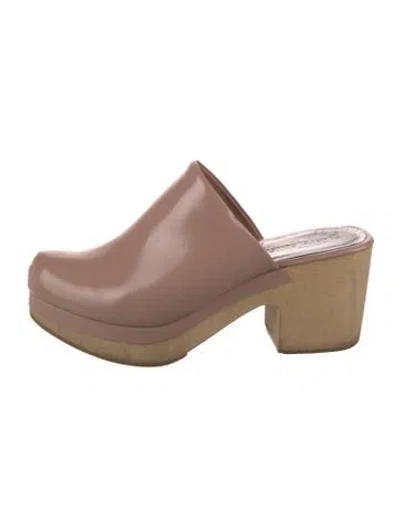 Pre-owned Rachel Comey Leather Mules In Pink