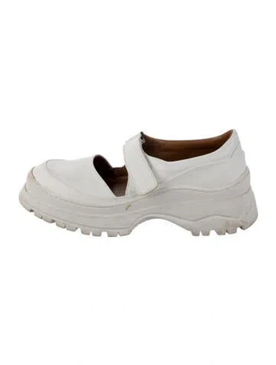 Pre-owned Rachel Comey Leather Oxfords In White