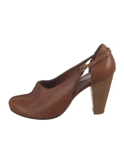 Pre-owned Rachel Comey Leather Pumps In Brown