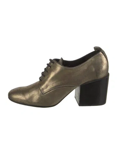 Pre-owned Rachel Comey Leather Pumps In Gold