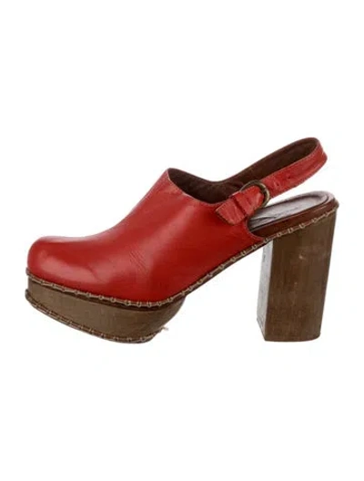 Pre-owned Rachel Comey Leather Pumps In Orange