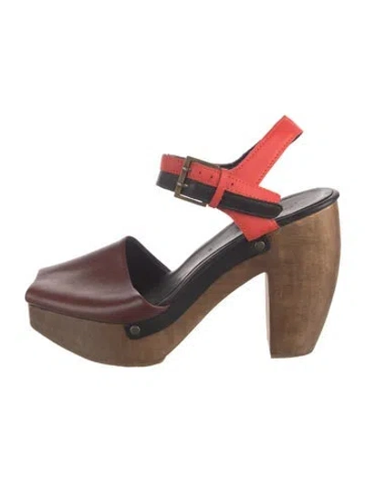 Pre-owned Rachel Comey Leather Pumps In Red