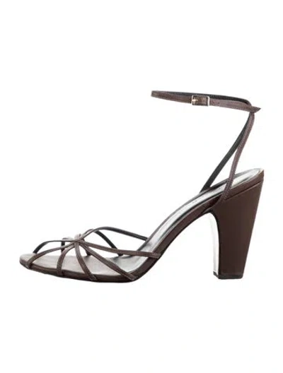 Pre-owned Rachel Comey Leather Sandals In Brown