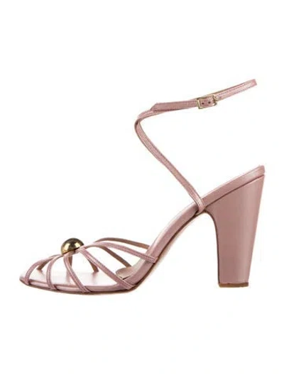 Pre-owned Rachel Comey Leather Slingback Pumps In Brown
