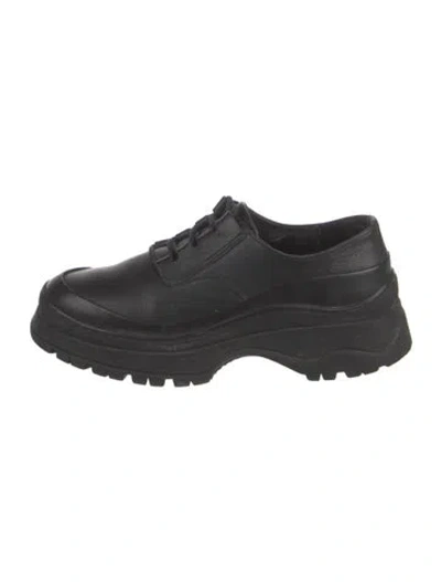 Pre-owned Rachel Comey Leather Sneakers In Black