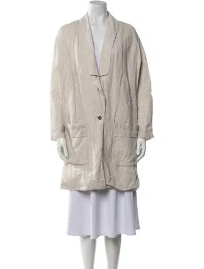 Pre-owned Rachel Comey Linen Jacket In Neutrals