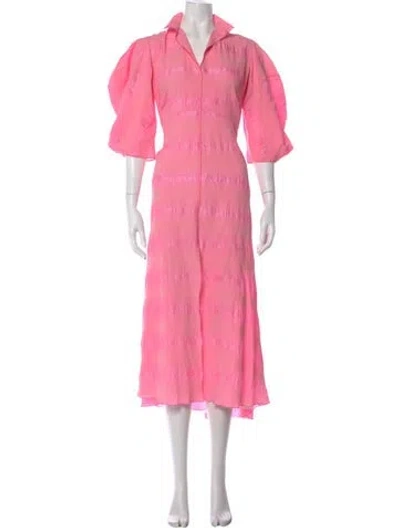 Pre-owned Rachel Comey Long Dress In Pink
