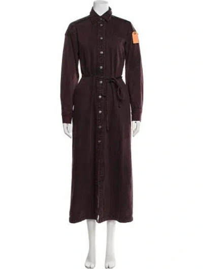 Pre-owned Rachel Comey Long Dress In Purple