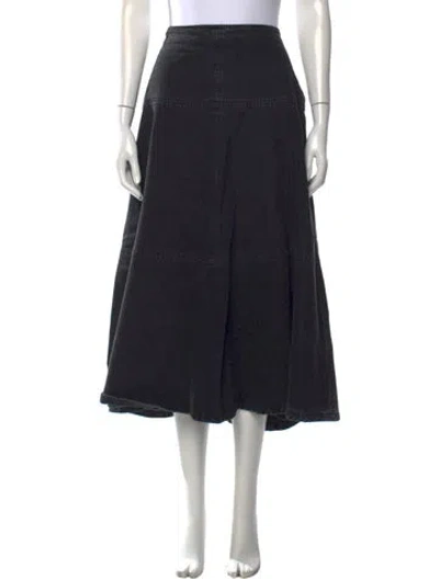 Pre-owned Rachel Comey Long Skirt In Black