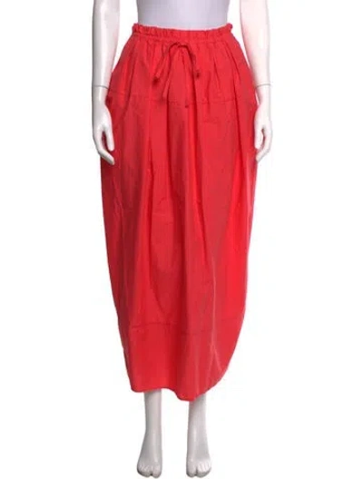 Pre-owned Rachel Comey Long Skirt In Red