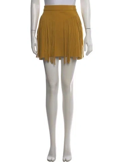 Pre-owned Rachel Comey Long Skirt In Yellow