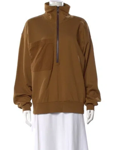 Pre-owned Rachel Comey Long Sleeve Sweatshirt W/ Tags In Brown