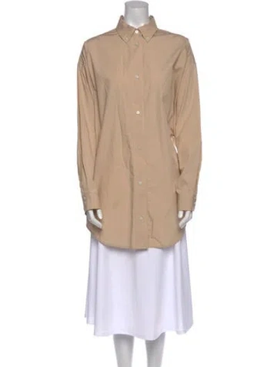 Pre-owned Rachel Comey Long Sleeve Tunic In Brown