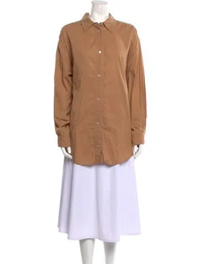 Pre-owned Rachel Comey Long Sleeve Tunic In Neutral