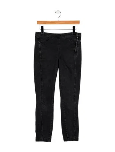 Pre-owned Rachel Comey Low-rise Skinny Leg Jeans In Black