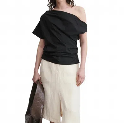 Rachel Comey Mata One-shoulder Top In Black