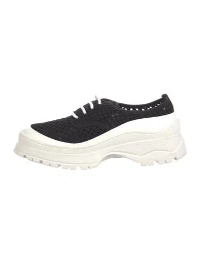 Pre-owned Rachel Comey Mesh Sneakers In Black/white
