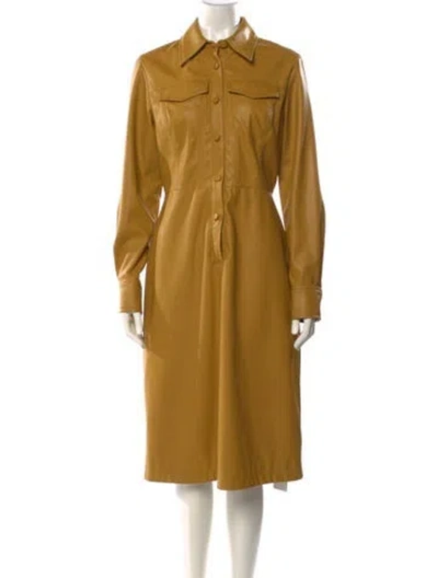 Pre-owned Rachel Comey Midi Length Dress In Yellow