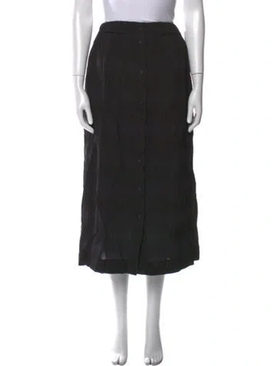 Pre-owned Rachel Comey Midi Length Skirt In Black