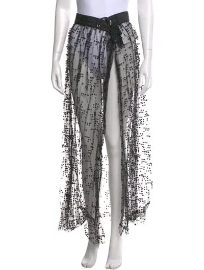 Pre-owned Rachel Comey Midi Length Skirt In Black