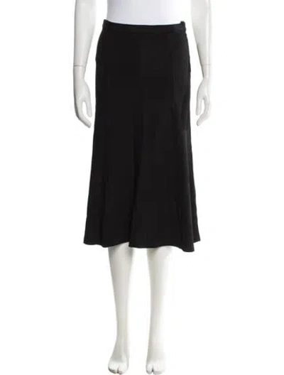 Pre-owned Rachel Comey Midi Length Skirt In Black