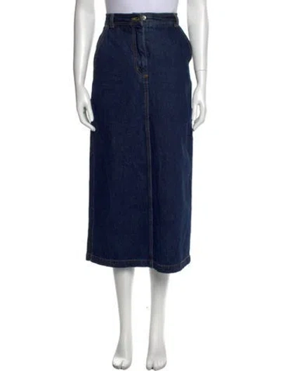 Pre-owned Rachel Comey Midi Length Skirt In Blue