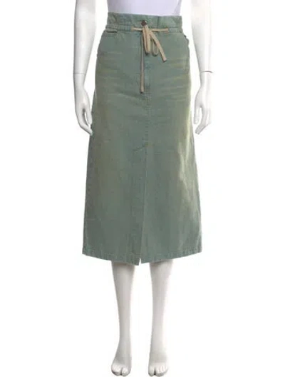 Pre-owned Rachel Comey Midi Length Skirt In Blue