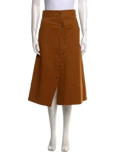 Pre-owned Rachel Comey Midi Length Skirt In Brown
