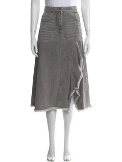 Pre-owned Rachel Comey Midi Length Skirt In Gray