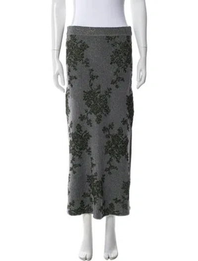Pre-owned Rachel Comey Midi Length Skirt In Green