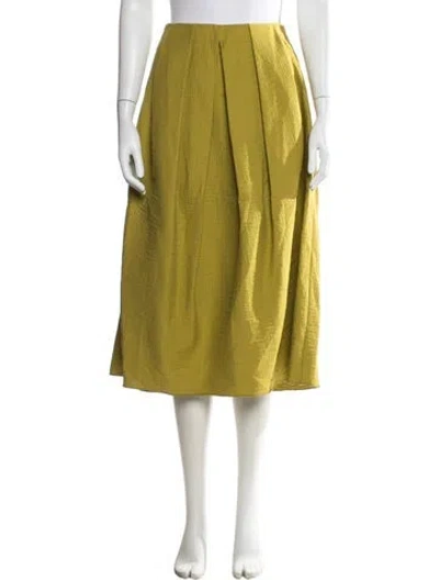 Pre-owned Rachel Comey Midi Length Skirt In Green