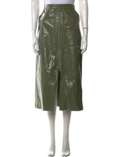 Pre-owned Rachel Comey Midi Length Skirt In Green