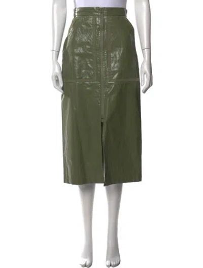 Pre-owned Rachel Comey Midi Length Skirt In Green