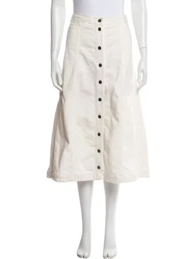 Pre-owned Rachel Comey Midi Length Skirt In Neutral