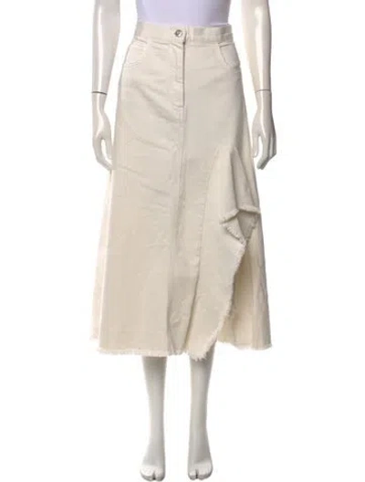 Pre-owned Rachel Comey Midi Length Skirt In Neutral