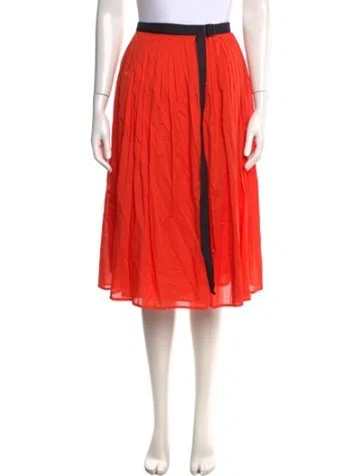 Pre-owned Rachel Comey Midi Length Skirt W/ Tags In Orange
