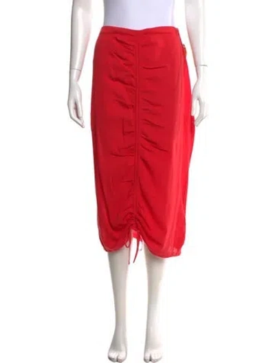 Pre-owned Rachel Comey Midi Length Skirt W/ Tags In Red